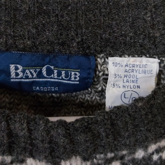 Bay Club Vintage wool blend sweater - Picture 3 of 10